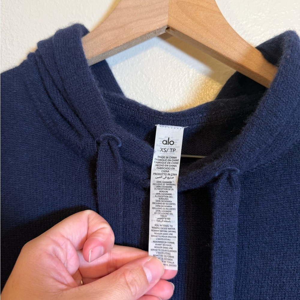 Alo Yoga Cashmere Jet Set Hoodie - Picture 4 of 6